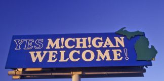 Flows powers Light & Wonder’s Michigan offering Welcome to Michigan sign
