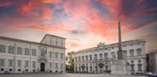 Italian operators face tax hike after new budget Quirinal Palace at sunset