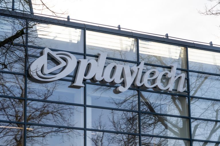Playtech logo as company undergoes board reshuffle as Brian Mattingley steps down as Chair