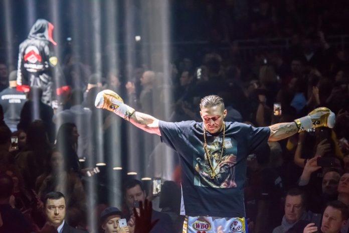 Oleksandr Usyk prepares for boxing match