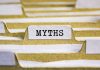 Slotegrator offers operator insights with 10 Myths About Online Gambling e-book Myths word on card index paper