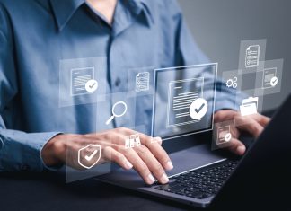 Join SBC for a full-day digital conference on compliance technology Audit business concept. Compliance with internal organization financial services regulation, financial examination for business and financial management system.