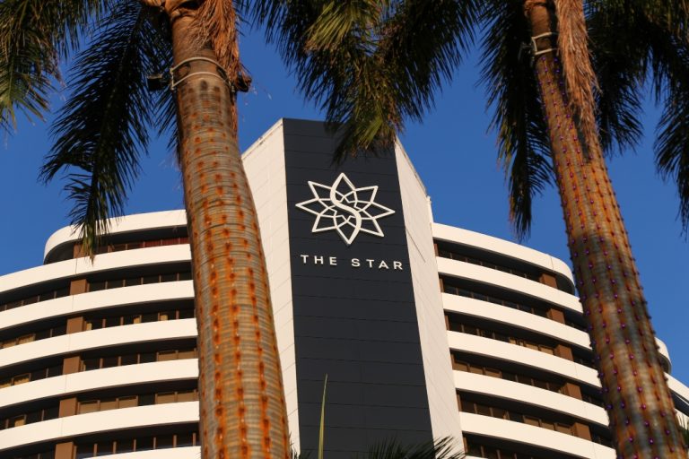 The Star Entertainment Group logo as group considers Oaktree Capital Management debt financing proposal