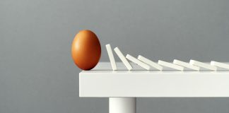 Florida bills would have ‘unintended consequences’ on sweepstakes casinos Dominos falling towards an egg