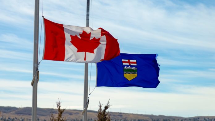 Alberta regulated iGaming Alberta and Canada flag