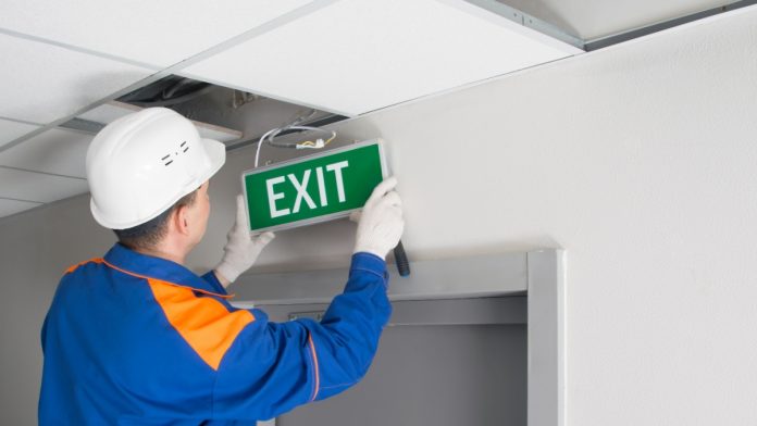 Maryland High 5 exit Exit sign
