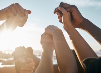 New York sweeps ban gathers committee support Hands in the air together