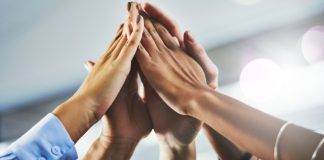 High 5 committed to “cooperation and transparency” in unlicensed casino probe Hands raised together