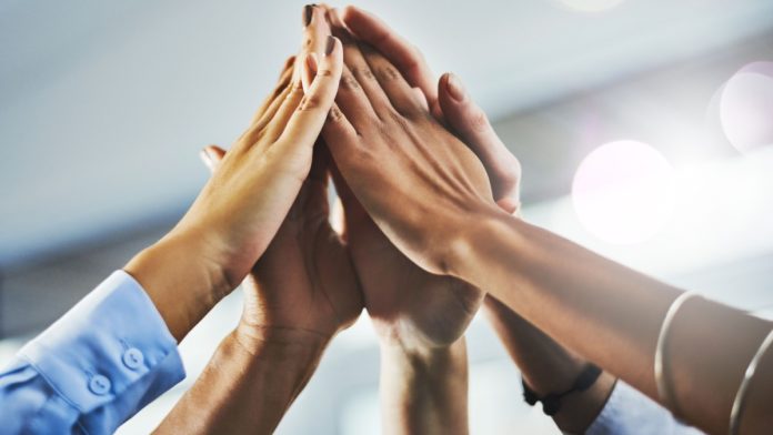 High 5 Games Connecticut probe Hands raised together