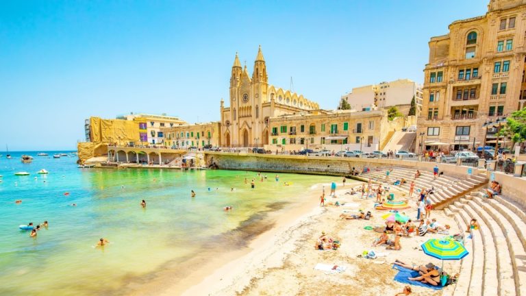 Malta seafront
