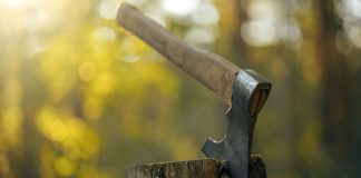 Ghana President axes 10% winning tax Axe in wood
