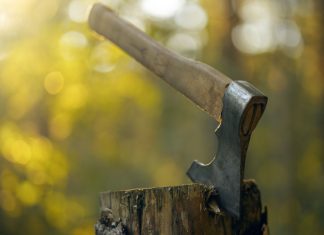 Ghana President axes 10% winning tax Axe in wood