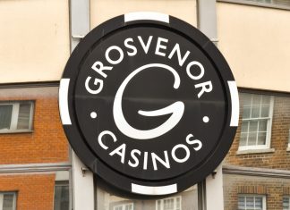 Rank Group backs drafted regulation changes for UK land-based casinos Grosvenor Casinos logo as Rank sets out plans in response to drafted UK casino regulations