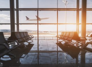 Significant AML shortcomings led to TGP Europe’s abrupt UK departure Departure lounge with a plane exiting in the background