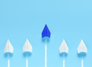 Betr’s ‘superior’ offer takes the lead in PointsBet acquisition race A paper aeroplane takes the lead in a race