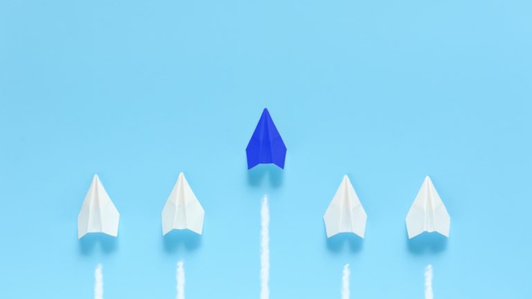 Betr’s ‘superior’ offer takes the lead in PointsBet acquisition race A paper aeroplane takes the lead in a race