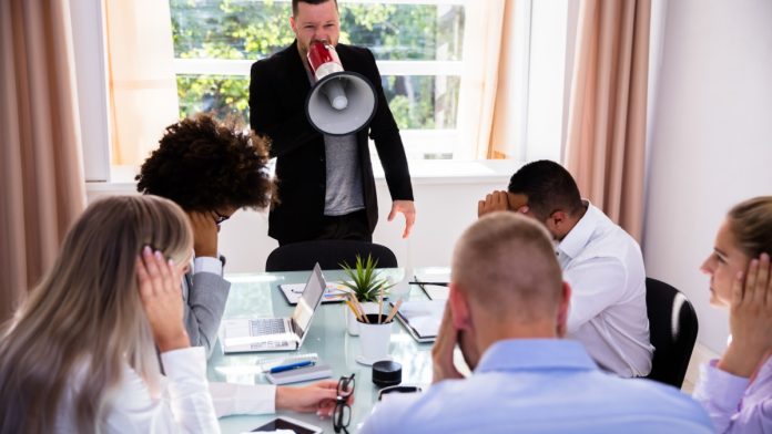 major-shareholder-blasts-penn Angry businessman shouts at colleagues