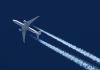 Online casino continues to soar in Denmark A plane soars into the sky with a trail behind it