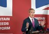 Reform Party’s former Brexit domain promotes non-GAMSTOP casinos Nigel Farage stands in front of a union jack promoting the reform party