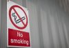 Rhode Island casino workers push for smoking ban A no smoking sign on a wall, something casino workers in Rhode Island hope to see