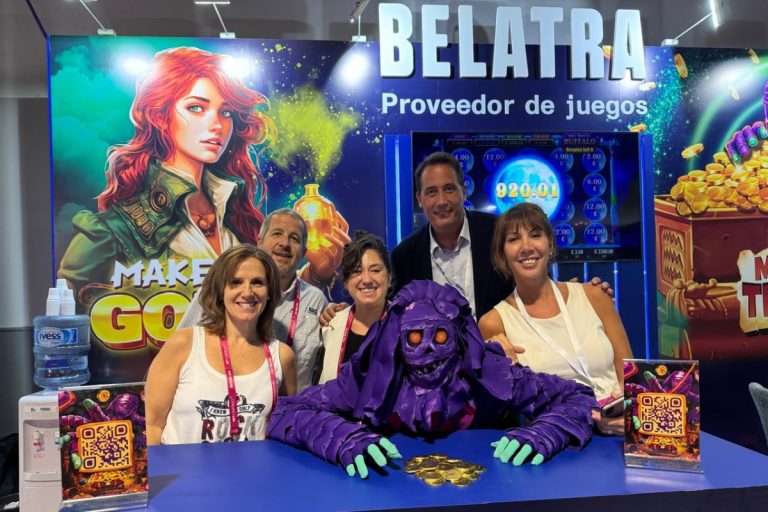 Belatra's LatAm team at the SBC Americas igaming conference