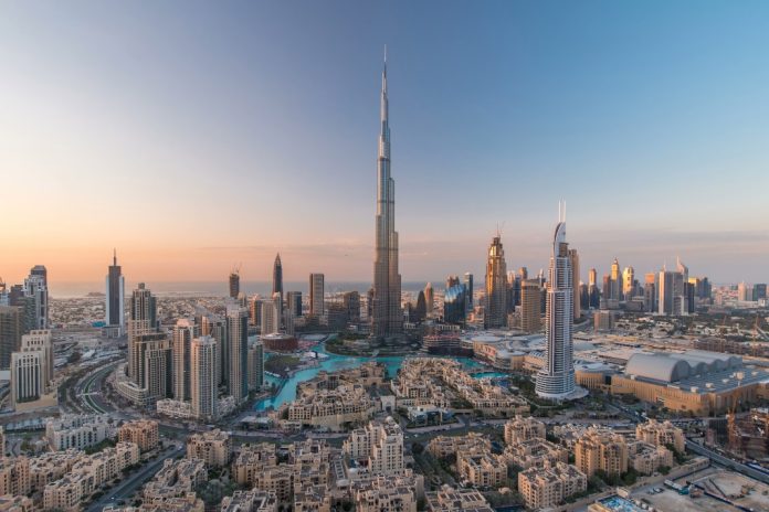 Dubai skyline as United Arab Emirates gambling regulator, The General Commercial Gaming Regulatory Authority, awards a Gaming Related Vendor Licence to Fennica Gaming.
