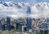Cultural appreciation to see Habanero stand tall in Latin America Gran Torre Santiago, Chile, as concept of standing tall in Latin America