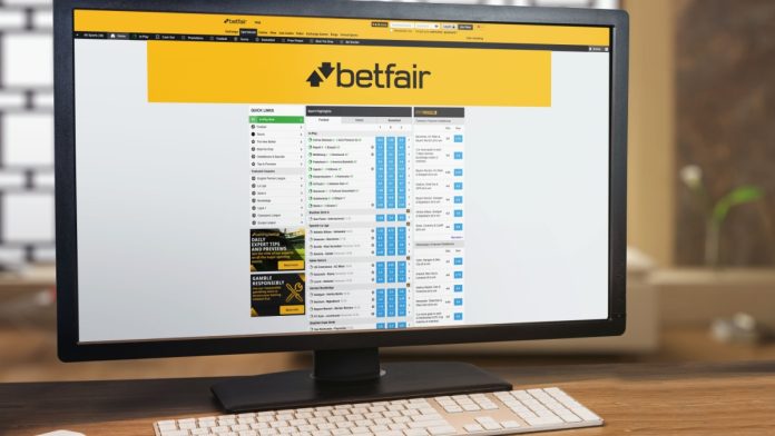 Betfair website