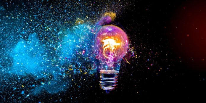 Light,Bulb,Exploding,With,Colorful,Powder,On,A,Black,Background Kalamba Games chat innovation in promo tools and game mechanics