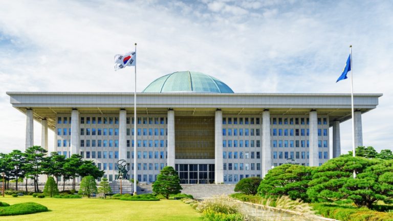 Korean government faces pressure to combat overseas gambling Korea's national assembly building