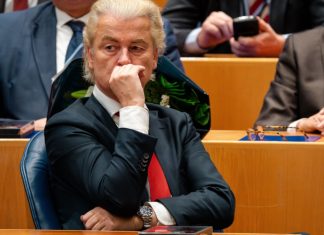 Netherlands gaming reforms in crisis following government collapse Geert Wilders, the man behind the government collapse, sits in a pensive stance in Dutch parliament