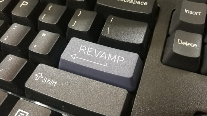 Revamp key on keyboard
