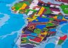Premier Bet expands Francis Ngannou partnership A map of Africa denoted with flags