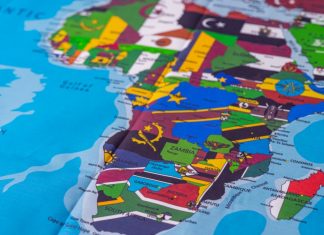 Premier Bet expands Francis Ngannou partnership A map of Africa denoted with flags