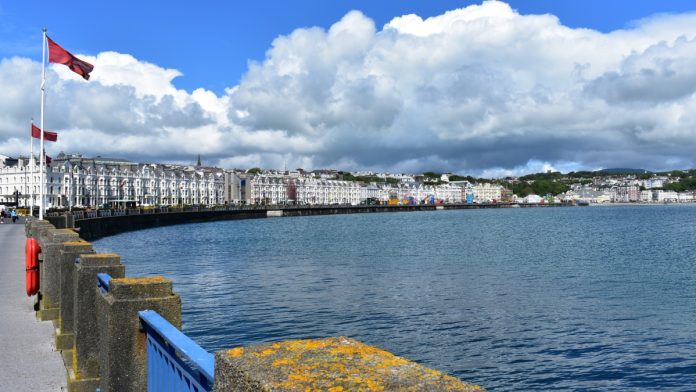 Douglas, the capital of the Isle of Man