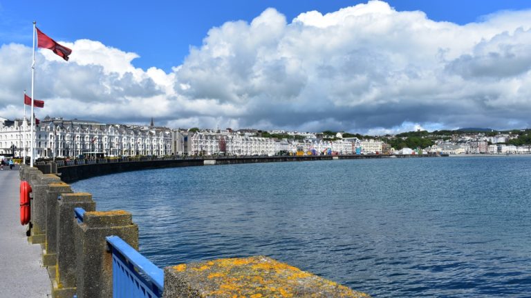 Douglas, the capital of the Isle of Man