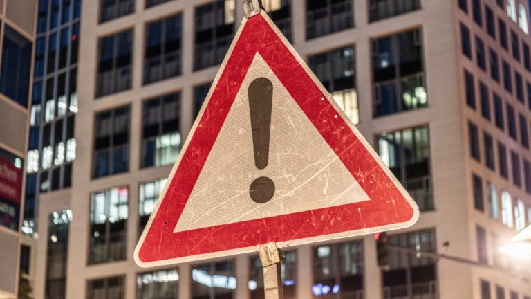 Warning sign