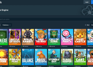 Stake Engine brings game development to the masses Stake Engine lobby