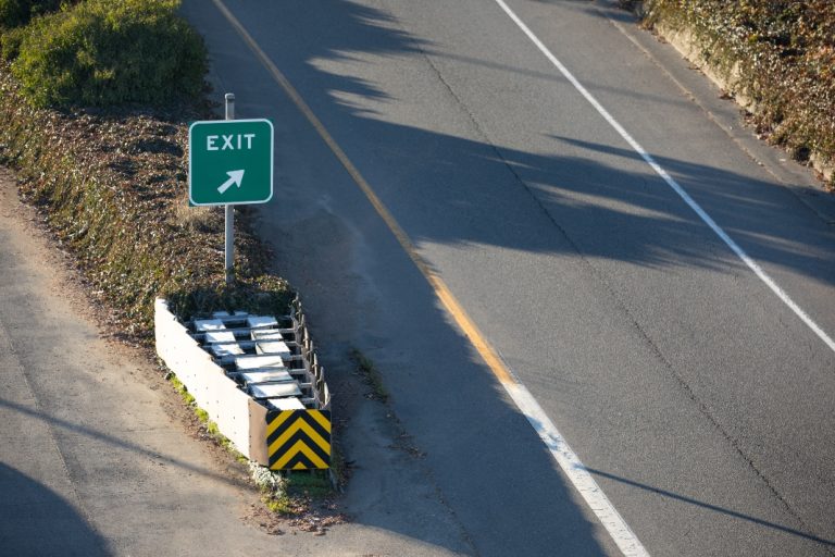 Exit ramp