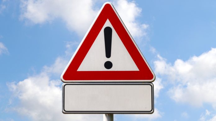 vgw-california-tribal-partnership-sweepstakes Danger sign