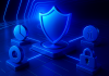 Atlaslive cybersecurity review: Phishing dominates summer 2025 A shield to illustrate on cybersecurity.