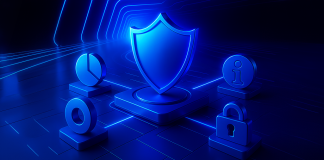 Atlaslive cybersecurity review: Phishing dominates summer 2025 A shield to illustrate on cybersecurity.