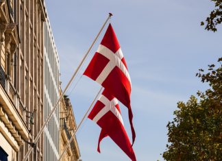 Danish Minister warns against children gambling in schools Denmark flag