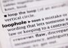 Why UK advertising has moved to close global loophole Loophole definition