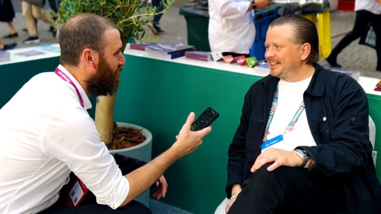 Johan Granberg of Thunderkick at the SBC Summit at Lisbon