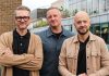 Square in the Air kicks off new core offering with two C-level hires L-R: Nick Withersby (Chief Creative Officer) and Hugh Johnson (Chief Client Officer) with Ben Cleminson (CEO)