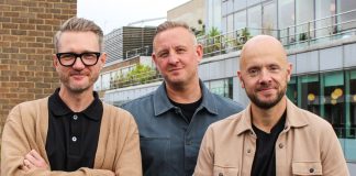 Square in the Air kicks off new core offering with two C-level hires L-R: Nick Withersby (Chief Creative Officer) and Hugh Johnson (Chief Client Officer) with Ben Cleminson (CEO)
