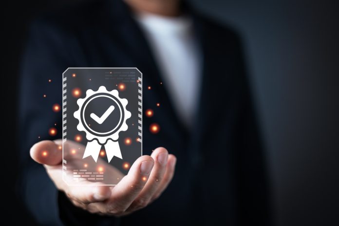 certification for licence