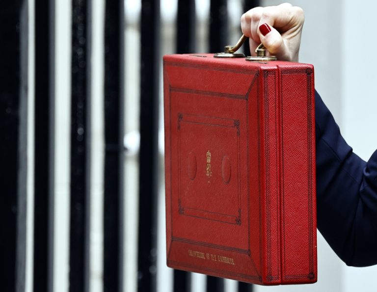 Reeves red briefcase