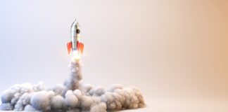 Ebaka Games brings chaos and soul to iGaming A rocket taking off, representing Ebaka Games' launch.